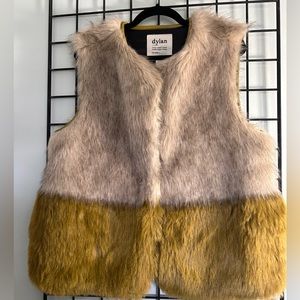 Dylan of Los Angeles faux fur vest Large